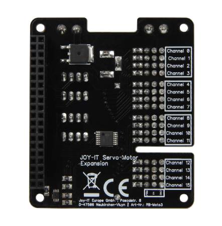 MotoPi – 16-Kanal-PWM-Servoregler für Raspberry Pi – Joy-IT RB-Moto3