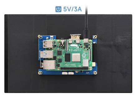 10,1-Zoll-DP-CAPLCD-kapazitiver Touchscreen, LCD-IPS, 1280 x 800 Pixel, HDMI + USB – Waveshare 23739