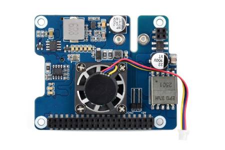 PoE M.2 HAT+ – PCIe-Adapter für NVMe M.2-Laufwerke mit PoE-Unterstützung – für Raspberry Pi 5 – Waveshare 28411