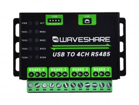 USB - 4-Kanal RS485-Konverter - CH344L - Waveshare 25219