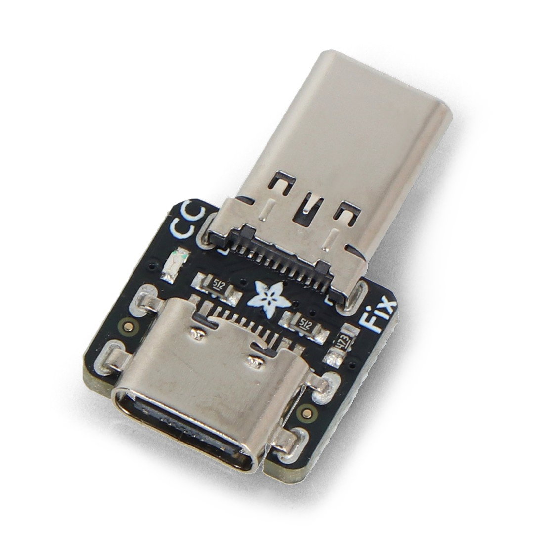 USB-Typ-C-CC-Widerstandsreparaturset – USB-C-Adapter mit 5,1 kΩ CC-Widerständen – Adafruit 6323