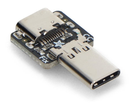 USB-Typ-C-CC-Widerstandsreparaturset – USB-C-Adapter mit 5,1 kΩ CC-Widerständen – Adafruit 6323
