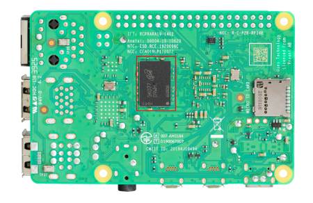 Raspberry Pi 4 Modell B, Dualband-WLAN, Bluetooth, 2 GB RAM, 1,8 GHz – Dual-RAM-Version