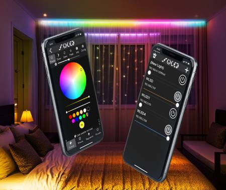 Controller für adressierbare RGB-WLAN-LED-Streifen und -Leisten – ESP8266 – WLED – GL-C-014WL