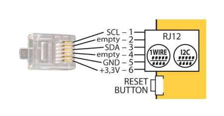 Tinycontrol AHT20 - Temperatur- und Feuchtigkeitssensor - I2C
