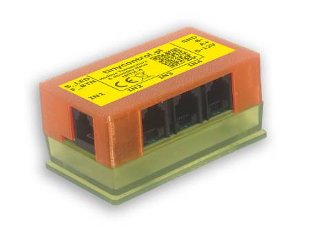Tinycontrol tMTH-4 – Temperatur- und Feuchtigkeitsmesser – Modbus RTU – bis zu 4 AHT20/AM2301B-Sensoren