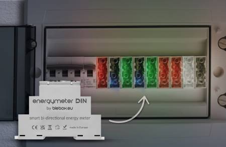 BleBox energyMeter DIN - ein-/dreiphasiger bidirektionaler WLAN-Energiezähler
