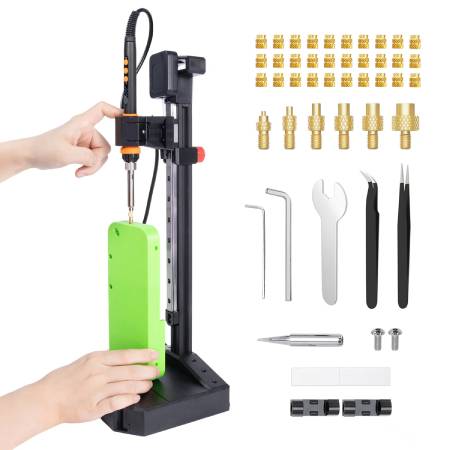 Mintion Nutopress Pro – Presse zum Verschweißen von Gewindeeinsätzen – Einsätze – für 3D-Druck – 90 W