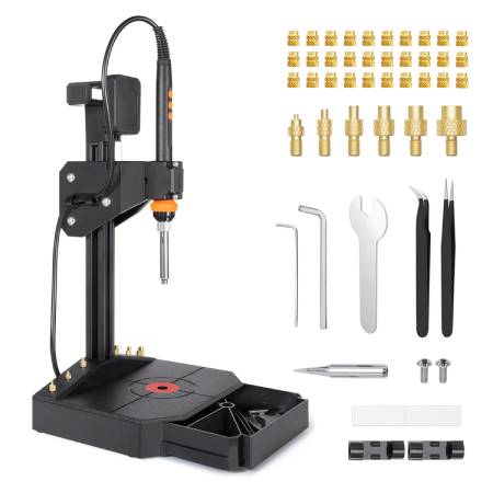 Mintion Nutopress – Presse zum Verschweißen von Gewindeeinsätzen – Einsätze – für 3D-Druck – 90 W