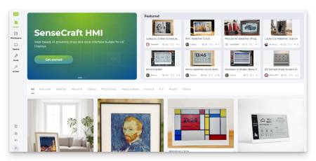 reTerminal E1004 – E Ink Spectra 6-Farben-E-Paper-Display – 13,3 Zoll, 1200 x 1600 px – ESP32-S3 – Seeedstudio 100064156
