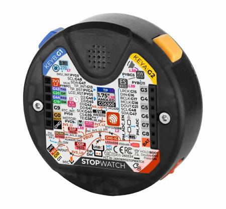 Stoppuhr-Entwicklungskit – ESP32-S3 – Entwicklungskit – 1,75'' AMOLED-Display – M5Stack C152