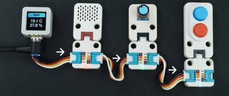 Einheit ChainBUS - Erweiterungsmodul - STM32G031 - M5Stack U212