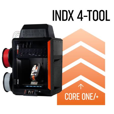 INDX 4-Werkzeug-Umrüstsatz für Original Prusa CORE One/+ 3D-Drucker