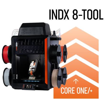 INDX 8-Werkzeug-Umrüstsatz für Original Prusa CORE One/+ 3D-Drucker