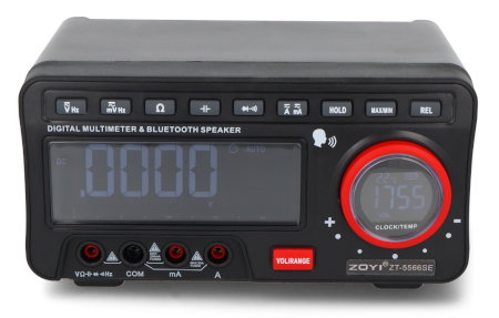 True-RMS-Multimeter mit Bluetooth-Lautsprecher – ZOYI ZT-5566S