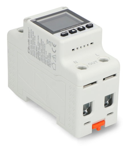 Einphasen-Energieverbrauchszähler für DIN-Schiene - 63 A - WiFi Tuya - Qoltec 50981