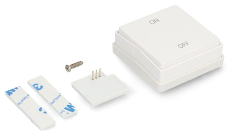 Fernbedienung – Einkanal-Taster – 2,4 GHz Funkfrequenz für RTX-Module – RTX RFR1K