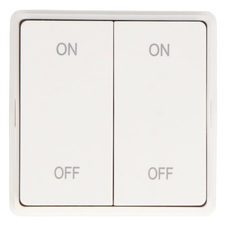 Fernbedienung – Zweikanal-Kinetiktaste – 2,4 GHz Funkfrequenz für RTX-Module – RTX RFR2K