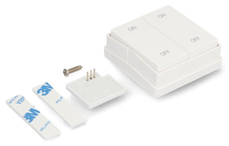 Fernbedienung – Zweikanal-Kinetiktaste – 2,4 GHz Funkfrequenz für RTX-Module – RTX RFR2K