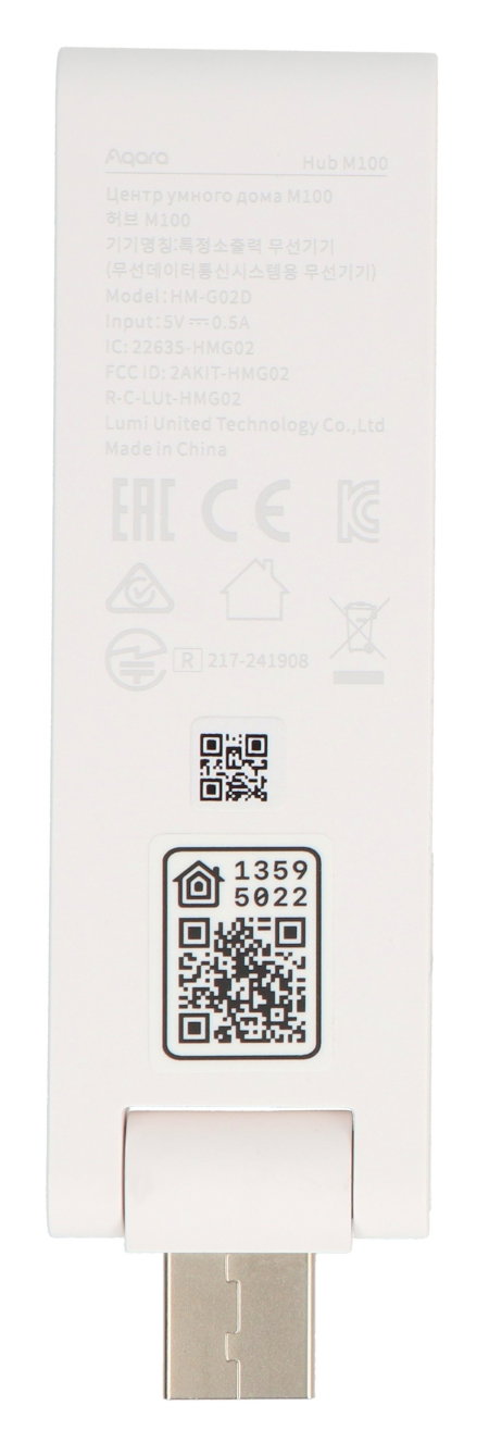 Aqara Hub M100 – ZigBee-/Thread-/Matter-/WLAN-Gateway – USB-Schnittstelle