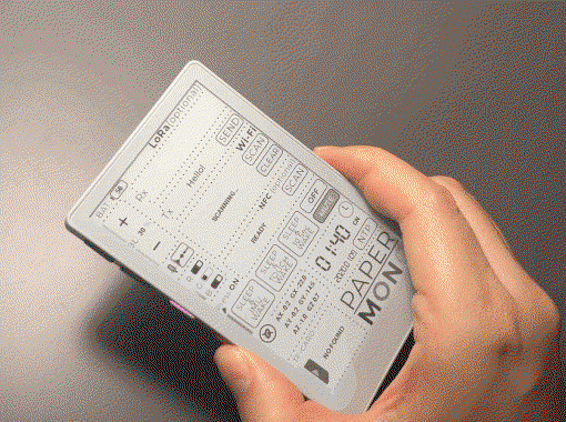 PaperMono – ESP32-S3-Entwicklungsmodul mit 3,97-Zoll-E-Paper-Bildschirm, LoRa und NFC – M5Stack C153
